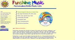 Desktop Screenshot of funshinemusic.com